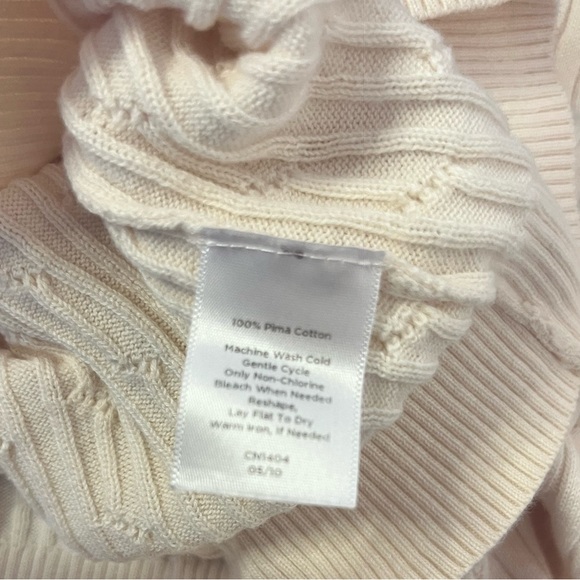 Talbots Cable Knit Long Sleeve Turtleneck Sweater - Picture 8 of 8